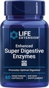 Life Extension Advancedd Super Digestive Enzymes, Supports Digestion, Comfort, Plant-Based Foods, Non-GMO, Vegetarian, 60 Capsules