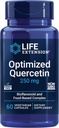 Life Extension Optimized Quercetin 250 mg Supports Immune Health, Heart Health, Non-GMO, Gluten Free - 60 Vegetarian Capsules