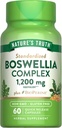 Doğanın Gerçek Boswellia Kompleksi | 1200 mg | 60 Capsules | BioPerine | Non-GMO & Gluten Free Supplement Supplement Supplement