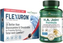 Προϊόντα καθαρότητας Flexuron Joint Formula + H.A. Joint Flexuron (Krill Oil, Χαμηλό Μοριακό Βάρος Υαλουρονικό οξύ, Ασταξανθίνη) - HA Joint (BioCell Collagen, Boswellia Serrata, Quercetin, H.A. + More)