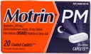 Motrin Ib Pm Caps Συσκευασία 2 Μέγεθος 20ct
