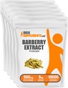 BulkSupplements.com Barberry Extract Powder - συμπλήρωμα βοτάνων - Vegan & Gluten Free, 500mg ανά Σερβίρισμα, 1kg (2,2 lbs) (πακέτο των 5)