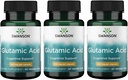 Swanson Amino Asit Glutamik Asit 500 Milligram (3 Paket)