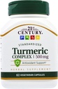 21. Yüzyıl Turmeric Kompleksi 500 mg - 60 Vegetarian Capsules, 2