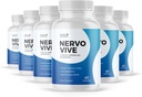 Nervovive Nerve Support Supplement - Gelişmiş Formula Nerve Health Supplements, All Natural Potent Supplement, Total Health and Wellness - 60 Capsules, 6 Ay Supply Supply