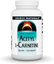 Source Naturals Acetyl L- Carnitine 500 Mg Tablet, 120 Count