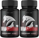 rize labs Wild Stallion Pro Κάψουλες, Wild Stallion Pro για τους άνδρες, Wild Stallion Pro Κριτικές συμπλήρωμα απόδοσης, Wild Stallion Pro Ανδρική Υποστήριξη (120 κάψουλες) (Pack of 2)