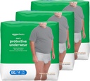 Temeller Men, maksimum Absorbency, 2X-Large, 42 Kont (3 14 Paket)