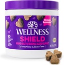 Wellness Salmon Flavored Soft Chew Immune & Vitamin Supplements for Dogs, 90 Count