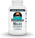 Doğals Magnezyum Malate 3750 mg hizmet başına - Enerji Üretimi için * - 360 Tablet