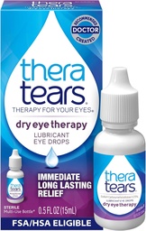 TheraTears ξηροφθαλμία Οφθαλμικές σταγόνες για ξηροφθαλμία, 0.5 Fl Oz