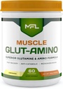 MFL Kas Glut-Amino | Glutamine Kompleksi | Amino Kompleks | 0 Şeker | Stevia | All- Natural | 60 Hizmetler (Lemonade)