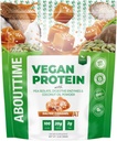 Περίπου χρόνο Vegan Protein Powder 20g Αλατισμένα Caramel, φυσικά συστατικά, μη ΓΤΟ, Φυτική βάση, Χωρίς γλουτένη, Χωρίς σόγια, Χωρίς γαλακτοκομικά, 32 υπηρεσίες
