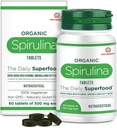 DURJA Organic Spirulina Tablets - Οι περισσότερες βιο-διαθέσιμες πρωτεΐνες & Nutri-Dense Superfood 