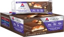 Atkins Endulge Chocolate Nutty Caramel Bar, Dessert, 2g Sugar, High in Fiber, Keto Friendly, 12 Count