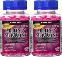 Kirkland Signature Alerji Tıp Diphenhydramine HCI 25 mg - 600 Minitabs - 2 Pack