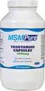 KALA SA MSMPure MSM Vegetarian Capsules – 1.000 mg US- Made MSM per Capsule for Joint Health, Skin Görünümü, Saç & Nail Desteği – 250 Kont, Organik Sulfur