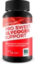 Pro Sweet Glycogen Support - En İyi Tatlı Kan Desteği Tamam - Sugar Health Blood Health & Blood Circulation Support Supplement for Sugar Balance & Circulation Blood Boost Blood Record Support