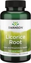 Swanson Premium Brand Licorice Root 450 Milligrams 100 Κάψουλες