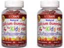 Coraluba D3 Çocuk Gummy, Natural Cherry Flavor, GMO, Gluten-Free, Dairy-Free, Soy-Free ve Gelatin Free - 300 mg of Kalsiyum ve 800 IU D3-60 Gummies (1 Pack)