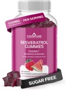 CogniTune Resveratrol Gummies – Sugar Free 1500 mg Antioksi Supplement for Heart, Brain & Immune Support – Güçlü Anti-Aging Trans Resveratrol Chews for Longevity & Wellness & Wellness