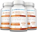 Approved Science Bowelsyl - 360 Capsules - Supports GI Tract, Soothes Colon, Restores Nutrients - High Absorption - All Natural, Non-GMO