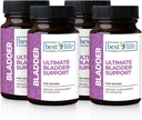 Best Life Herbals Women's Ultimate Bladder Support and Control Supplement for Incontinence, Leakage ve Overactive Bladder - 4 Şişe