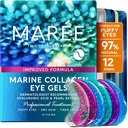 MAREE Eye Gels - Pads Under Eye Patches for Puffy Eyes and Dark Circles with Collagen & Hyaluronic Acid - Anti Wrinks Under Eye Masks Skincare Treatment for Puffy & Bags - Parches Para Ojeras
