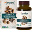 Himalaya Organic Triphala, 2μηνη προσφορά, για τον καθαρισμό του παχέος εντέρου, Detox & περιστασιακή δυσκοιλιότητα, USDA Certified Organic, Non-GMO, Gluten-free, Extract & Powder Herbal Supplement, 688 mg, 60 Caplets