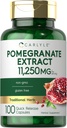 Carlyle Pomegranate Extract | 11250mg | 100 Capsules | Non-GMO, Gluten Free Supplement | Traditional Herb