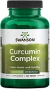 Swanson Curcumin Kompleksi - Herbal Supplement Ortak Sağlık, Hareketlilik ve Fiziksel Fonksiyonlar - En Az Apsiyon için BioPerine ile Standartlaştırılmış - (120 Veggie Capsules)