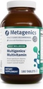 Metagenics Multigenics Multivitamin - Beta-Carotene, Folic Asit, Kalsiyum & Magnezyum - Destekler Bone, Heart, Immune & Cellular Health* - Non-GMO, Gluten-Free - 180 Tabletler