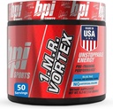 BPI Sports 1.M.R Vortex Pre Workout Toz – Glycerol, Caffeine, Niacin ve Herbal Türleri – Enerji, Focus & Endurance – Blue Raz Flavor – 50 Hizmet