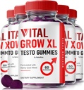 NutraRize ( 5 Vital Grow XL, Resmi Vital Grow XL Testo Gummies for Men, Boost Stamina and Confidence Gummy for Mens, Vital GrowXL Male Support Gomitas (300 Gummies)