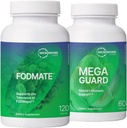 Microbiome Labs Digestion Support Bundle - FODMATE Digestive Enzymes & MegaGuard Digestive Aid with Ginger and DGL (2 Προϊόντα)