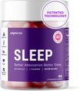 Sleep Support (45-Day Supply), Diyetary Supplement, Valerian, 1mg of Melatonin, Lemon Balm, Chamomile, Paket Amerika'da Yapılabilir