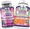 FRESH SACARE Elder Gummies ve Immune Multivitamin - Grafik