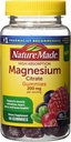Nature Made High Abxia Magnezyum Citrate 200 mg Gummies, 60 Kont, Karma Berry, 60 Kont (12 paketi)