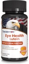 Advanced Lutein Eye Health Supplement - Enhanced with Zeaxanthin, Supports Vision & Eye Health - Μη Γλουτένη & Μη Γλουτένη - Φυσικό μάτι Βιταμίνη δισκία - 60ct