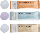 Relumins Marine Collagen Toz İçecek Mix - Collagen Peptide with Glutathione, Green Tea, CoQ10, & Hyaluronic Acid Boosts Smooth Glowing Skin - 100 Toz Sachets x Mix Flavored