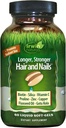 Irwin Naturals Longer, Stronger Hair and Nails - Προάγει τη ζωηρή λάμψη υφή & δύναμη - 60 υγρά Softgels