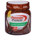 Premier Protein Powder Plant Protein, Chocolate, 25g Plant-Based Protein, 0g Sugar, Gluten Free, No Soy or Dairy Ingredients, 15 Servings