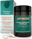 Συμπλήρωμα βοήθειας ύπνου JOYMODE για ενήλικες (60 ct) με L Theanine, Μελατονίνη & 125mg γλυκινικό μαγνήσιο, 500mg εκχύλισμα ταρτ κεράσι από CherryPURE για υποστήριξη ύπνου