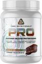 Core Nutritionals Pro Sustained Release Whey proteini | Digestive Enzymes | 25g Protein, 2g Carbs | No Fillers | 2 Pound (Kızıl Ölüm)