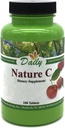 Daily Manufacturing Nature C (Vitamin C'i Acerola Cherry) Şişe başına 100 Tablet