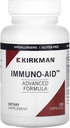 Kirkman - Immuno-Aid Advanced Formula - 120 Capsules - Immune Support - Potent Proprietary Blend - Hipoallergenicic