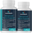 (2 Pack) Gelişmiş Nerve Destek - Gelişmiş Nerve Destek - Gelişmiş Nerve Destek Formula (120 Capsules - 2 Ay Supply)
