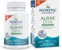 Nordic Naturals Algae DHA - 90 Soft Gels - 500 mg Omega-3 DHA - Certified Vegan Algae Oil - Plant-Based DHA - Brain, Eye & Nervous System Support - Non-GMO - 45 Servings