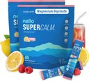 Nello Supercalm Tozlu İçme Mix, Raspberry Lemonade, L Theanine, Ksm-66 Ashwagandha, Magnezyum Glycinate, Vitamin D 3, Supplements for Relaxation & Focus, No Sugar, Non GMO, On The Go, (2-Pack)