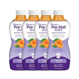 Pro-Stat Advanced Wound Care (AWC), Συμπυκνωμένη Liquid Protein Medical Food - Citrus Splash Punch Flavor, 30 Fl Oz μπουκάλι (Υπόθεση του 4)